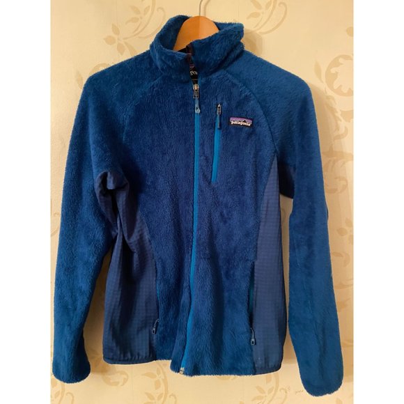 Patagonia Men's XS Blue R1 Fleece Jacket - Picture 1 of 3